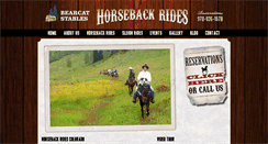 Desktop Screenshot of bearcatstables.com